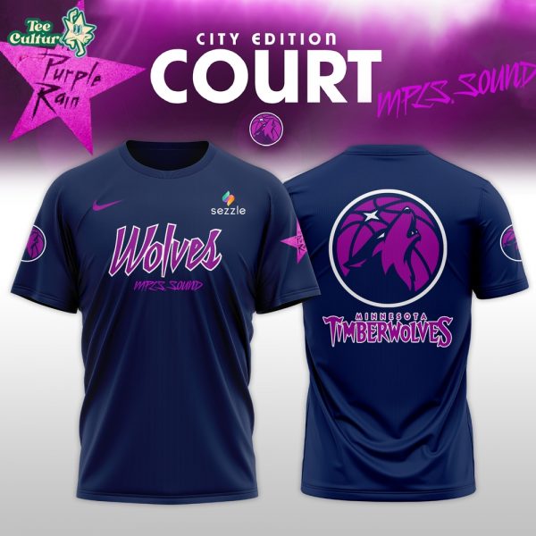 Minnesota Timberwolves 2025 City Edition T-Shirt