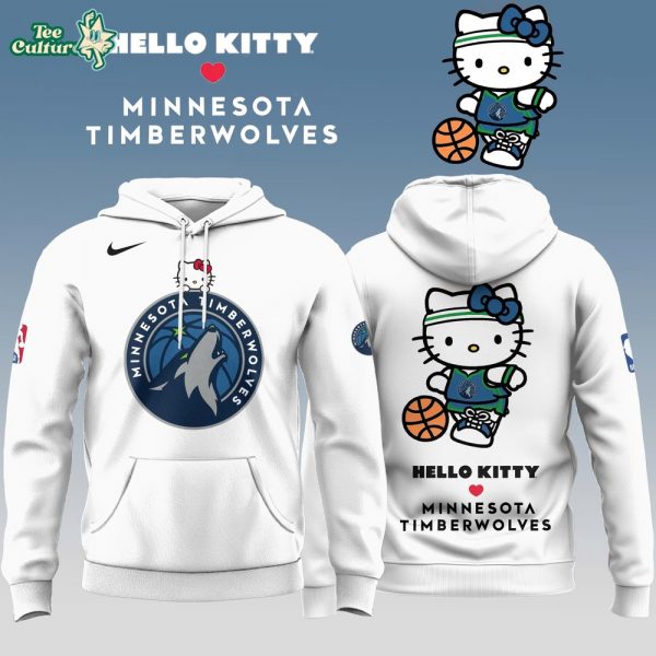 Minnesota Timberwolves x Hello Kitty 2025 Special Edition Hoodie