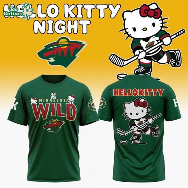 Minnesota Wild x Hello Kitty Night 2026 T-shirt