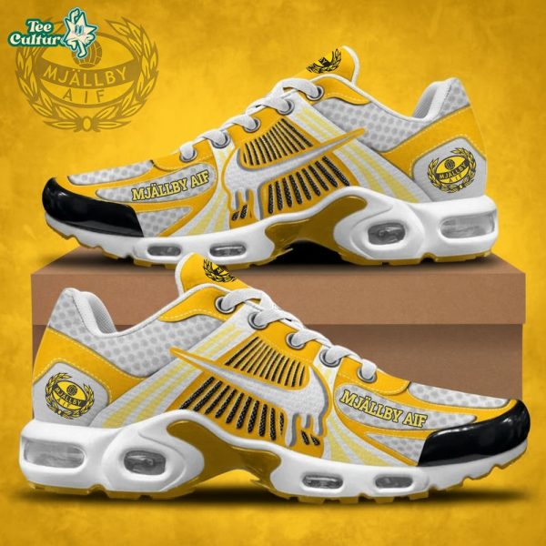 Mjällby AIF – Air Max Plus-skor Ny version med Ditt Namn