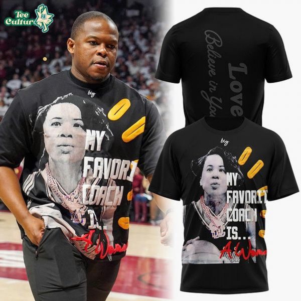 My favorite coach is a woman T-shirt