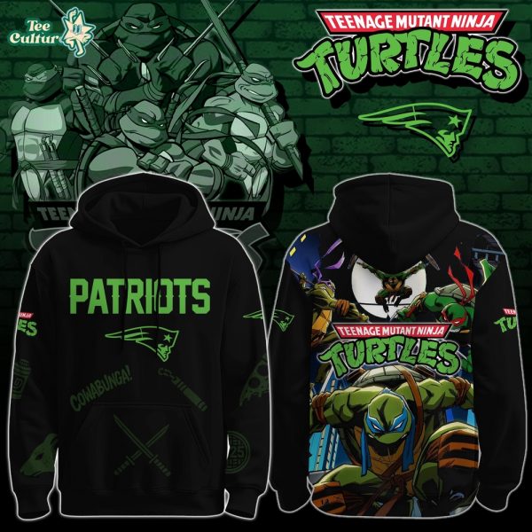 New England Patriots x Teenage Mutant Ninja Turtles Limited Edition Hoodie