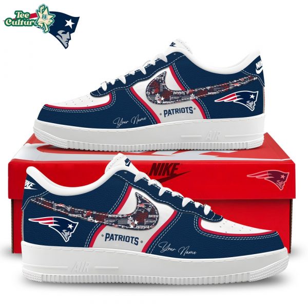 New England Patriots Personalized AF1 Shoes