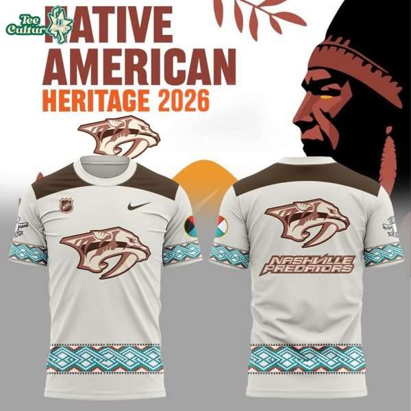 Nashville Predators Native American Heritage Night 2026 Combo Shirt