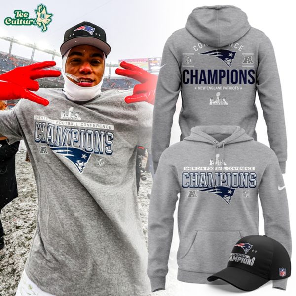 New England Patriots 2025-2026 AFC Championship Hoodie