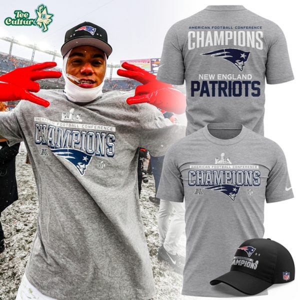 New England Patriots 2025-2026 AFC Championship T-Shirt