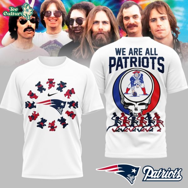 New England Patriots | Premium NFL We Are All Patriots 3D Shirt TD