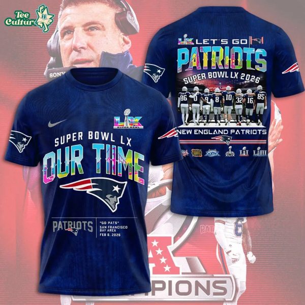 New England Patriots Super Bowl LX Limited Shirt