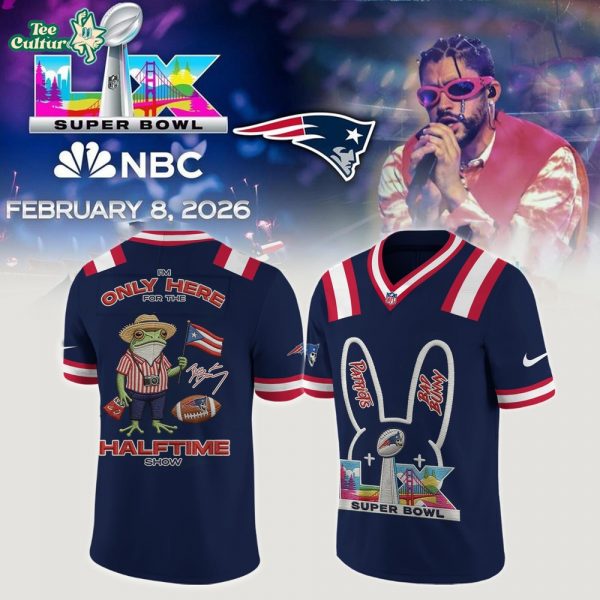 New England Patriots x Bad Bunny Super Bowl LX Limited Jersey