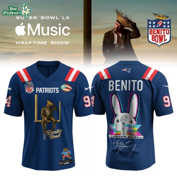 New England Patriots x Bad Bunny Super Bowl LX The Halftime Show Special Edition Jersey