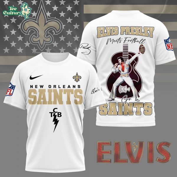 New Orleans Saints | Premium NFL Elvis Presley Fan 3D Shirt NY