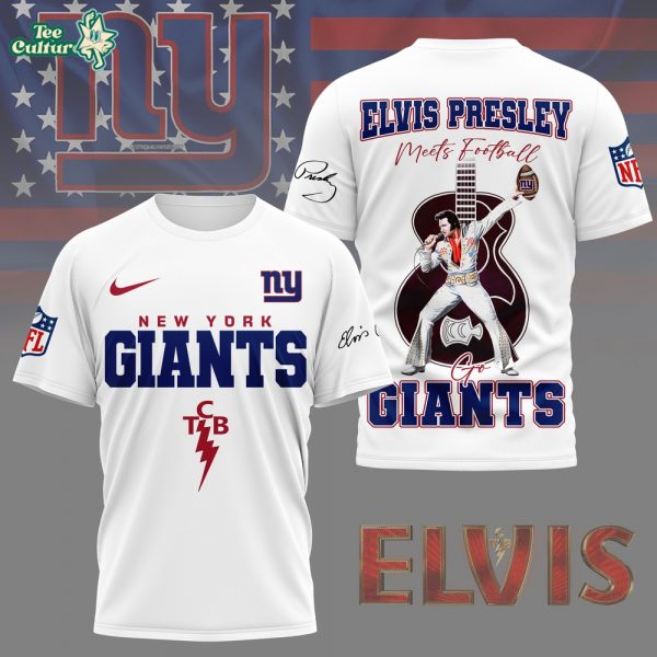 New York Giants | Premium NFL Elvis Presley Fan 3D Shirt NY
