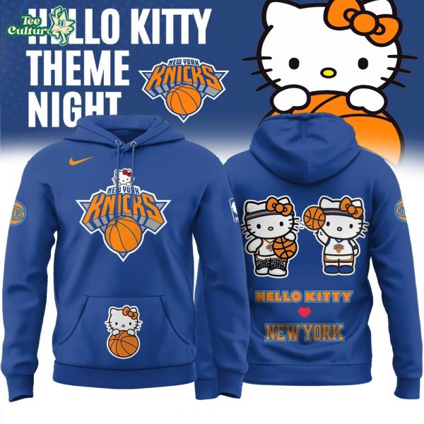 New York Knicks x Hello Kitty Night 2026 Special Edition Hoodie