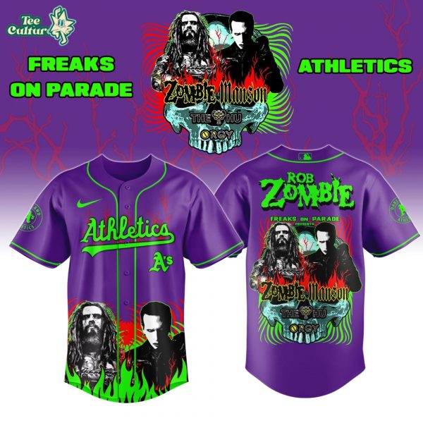 Oakland Athletics x Freaks On Parade Tour 2026 Colab Jersey Limited Edition
