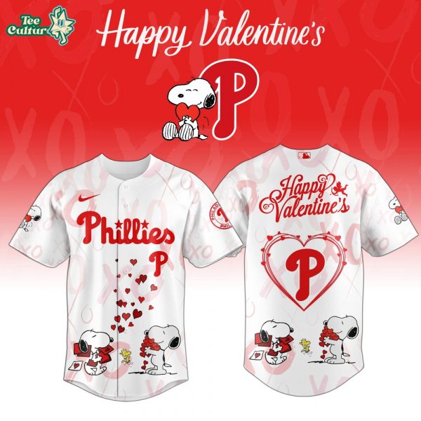 PHI Phillies Special Valentine 2026 Limited Edition Jersey