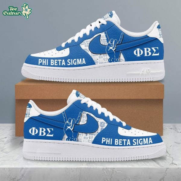 PREMIUM Phi Beta Sigma Air Force 1 Sneakers – Buy Online at Teesculture.com