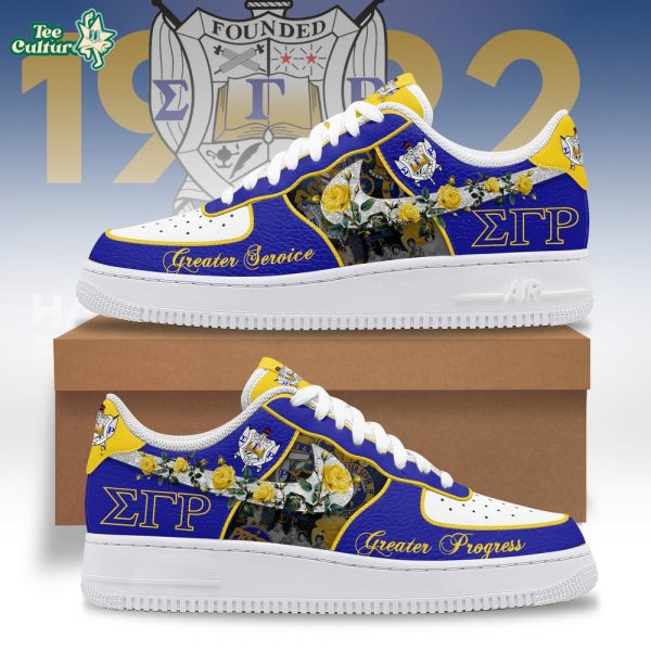 PREMIUM Sigma Gamma Rho Sgrho Air Force 1 Shoes Sneakers