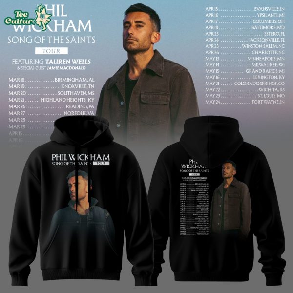Phil Wickham – Song of the Saints Tour 2026 Hoodie