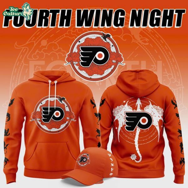 Philadelphia Flyers Fourth Wing Night 2026 Exclusive Hoodie