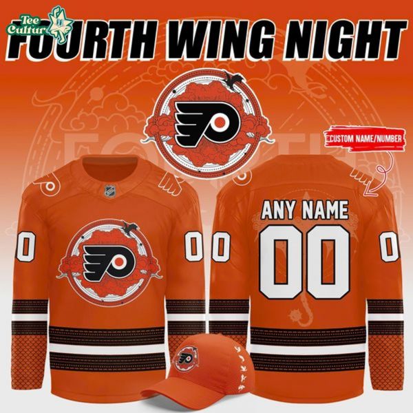 Philadelphia Flyers Fourth Wing Night 2026 Exclusive Jersey