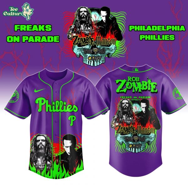 Philadelphia Phillies x Freaks On Parade Tour 2026 Colab Jersey Limited Edition