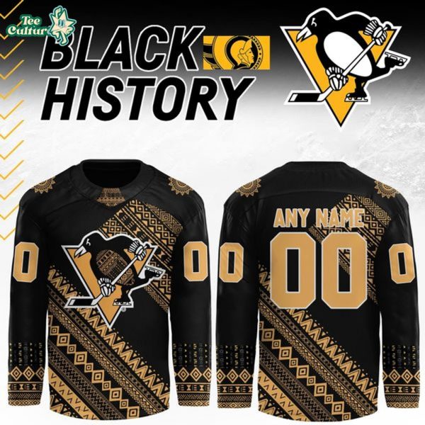 Pittsburgh Penguins 2026 Black History Month Special Hockey Jersey