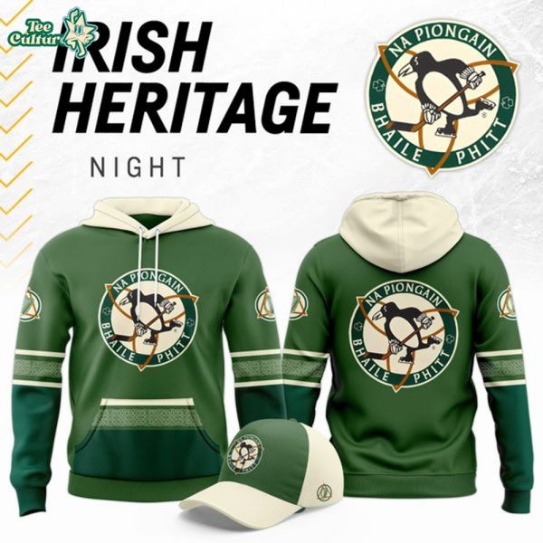 Pittsburgh Penguins Irish Heritage Night Special Edition Hoodie