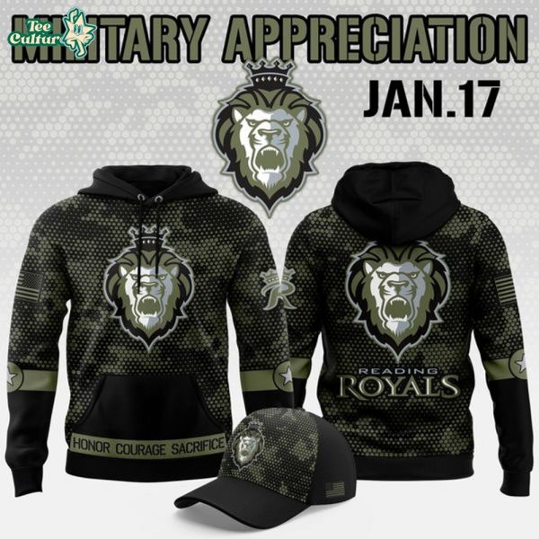 Reading Royals Military Appreciation Specialty Hoodie
