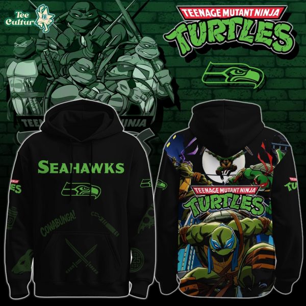 Seattle Seahawks x Teenage Mutant Ninja Turtles Limited Edition Hoodie