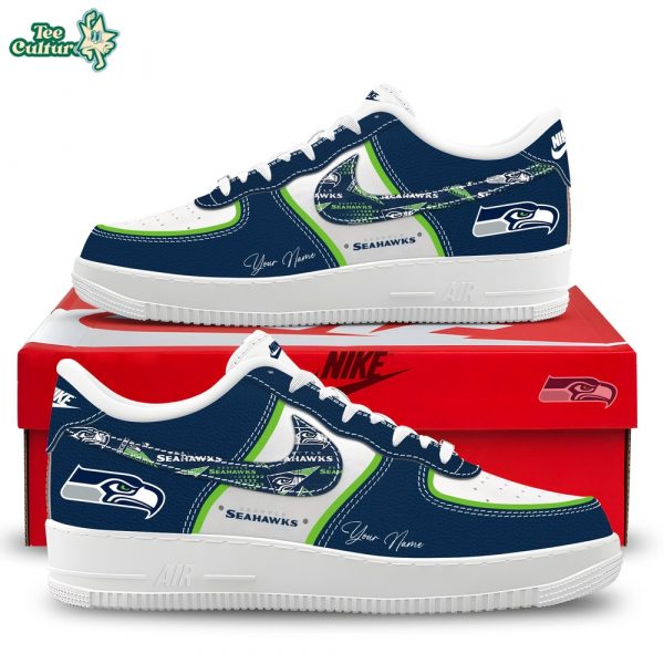 Seattle Seahawks Personalized AF1 Shoes