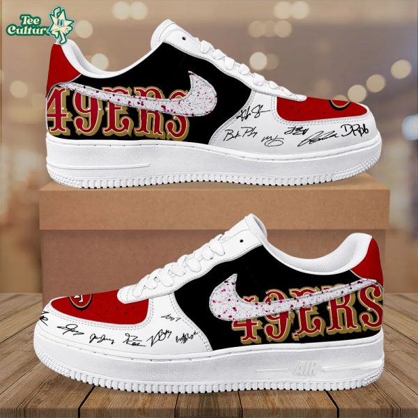 San Francisco 49ers AF1 Sneaker