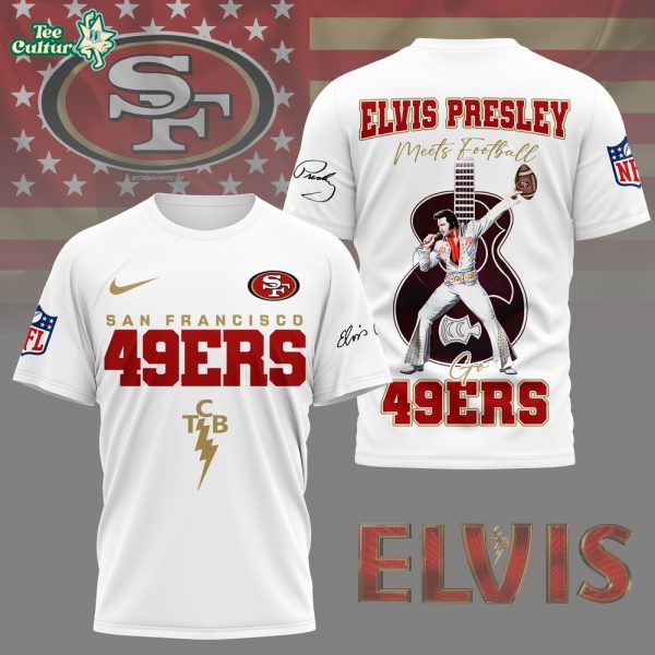 San Francisco 49ers | Premium NFL Elvis Presley Fan 3D Shirt NY