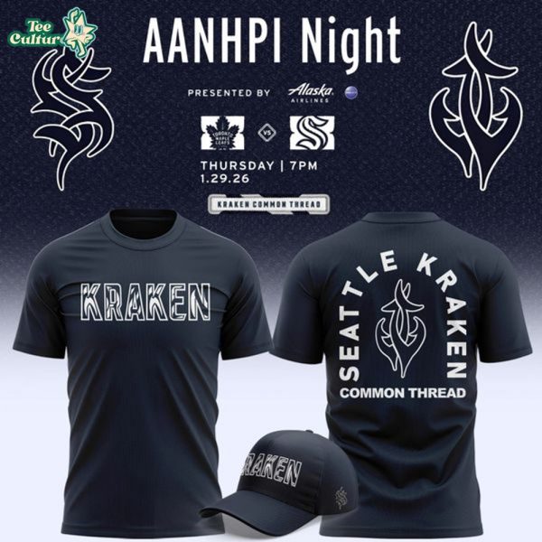 Seattle Kraken 2026 AANHPI Night T-Shirt