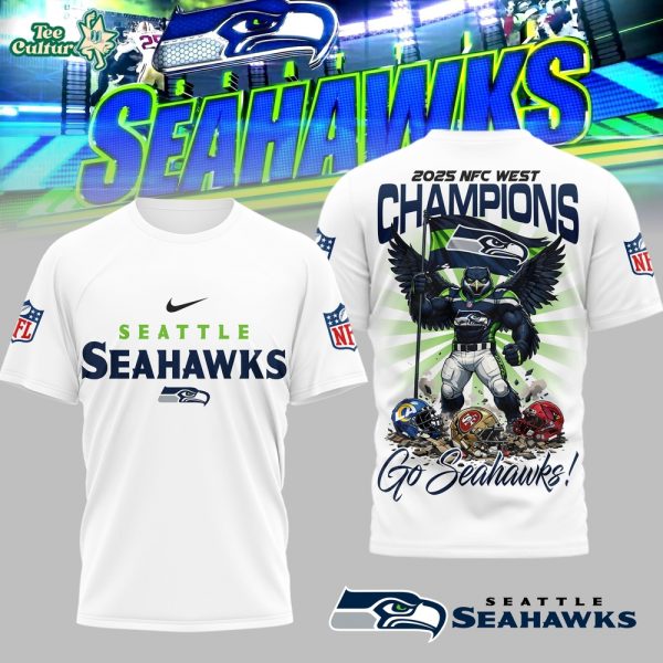 Seattle Seahawks | Premium NFL NFC West Champions Super Bowl 3D Shirt TD