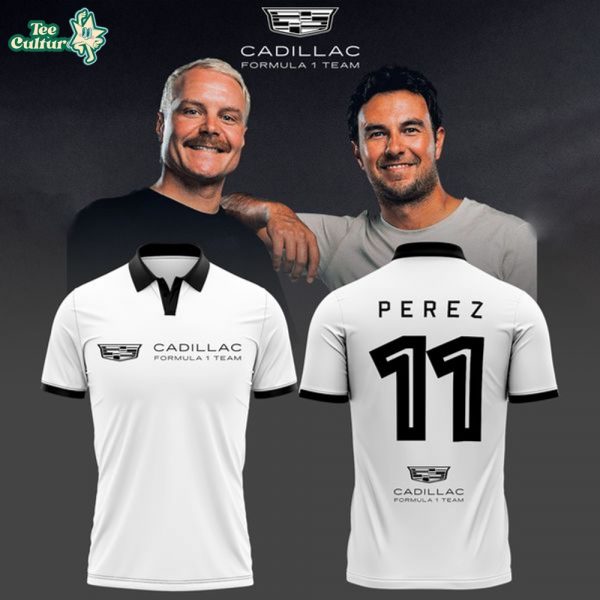 Sergio Perez Cadillac Polo (White)