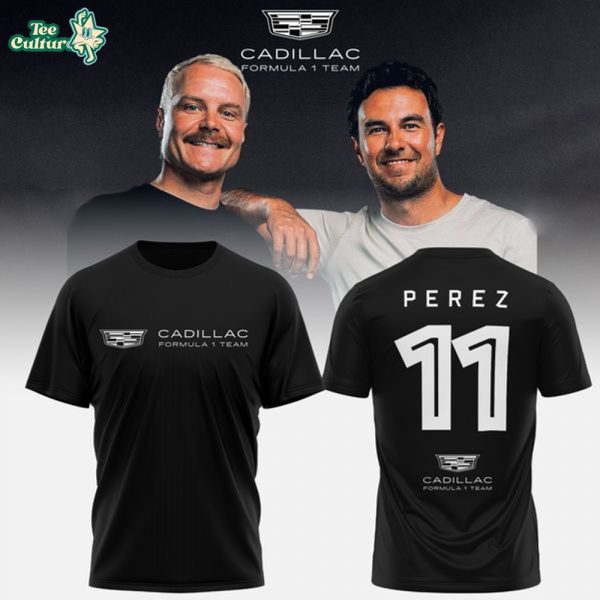 Sergio Perez Cadillac T-shirt (Black)
