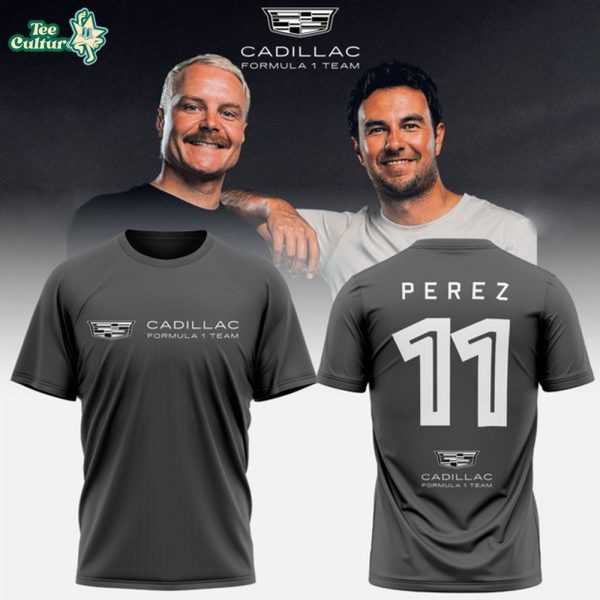 Sergio Perez Cadillac T-shirt (Gray)
