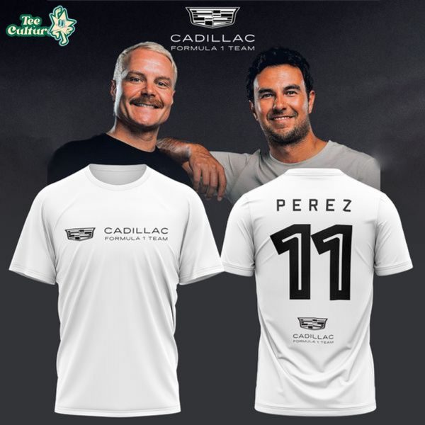 Sergio Perez Cadillac T-shirt (White)