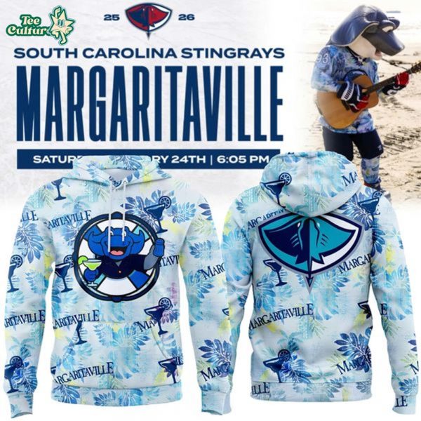 South Carolina Stingrays 2026 Margaritaville™ Night Hoodie