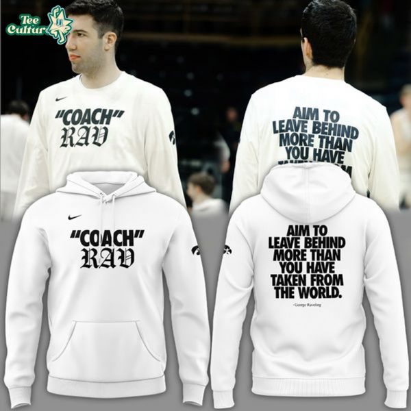 Special Edition 2026 Coach Rav Iowa Men’s Basketball Hoodie