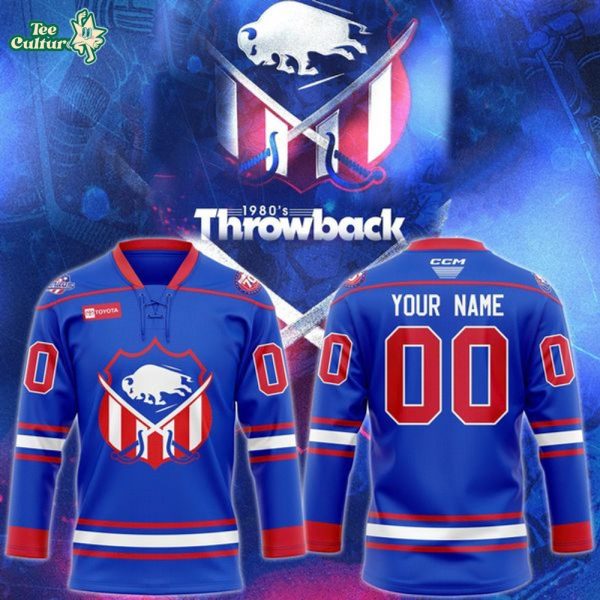 Special Edition Rochester Americans 1980's Throwback Night Jersey