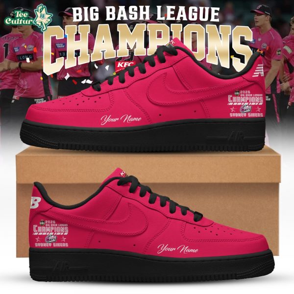 Sydney Sixers Special BBL Champions 2026 Limited Edition Shoes