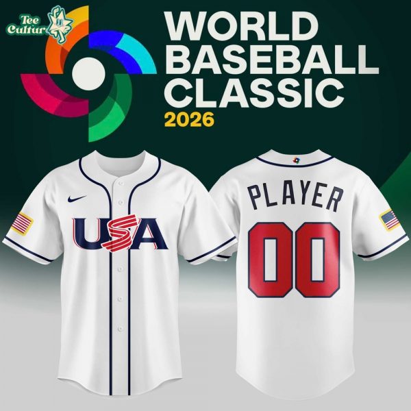 Team USA 2026 World Baseball Classic Replica Jersey by NIKE Ver 1