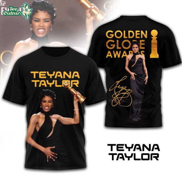 Teyana Taylor Golden Globe Awards Shirt 2026 3D Shirt TD