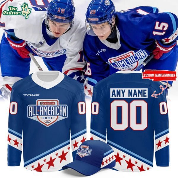 USA Hockey x Chipotle All American Game Blue Jersey