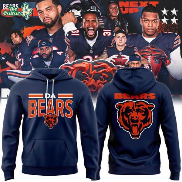Unisex Chicago Bears Navy Da Bears Hoodie-Navy (Updated Version)