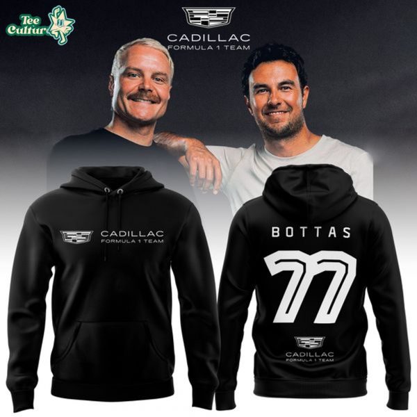 Valtteri Bottas Cadillac Hoodie (Black)