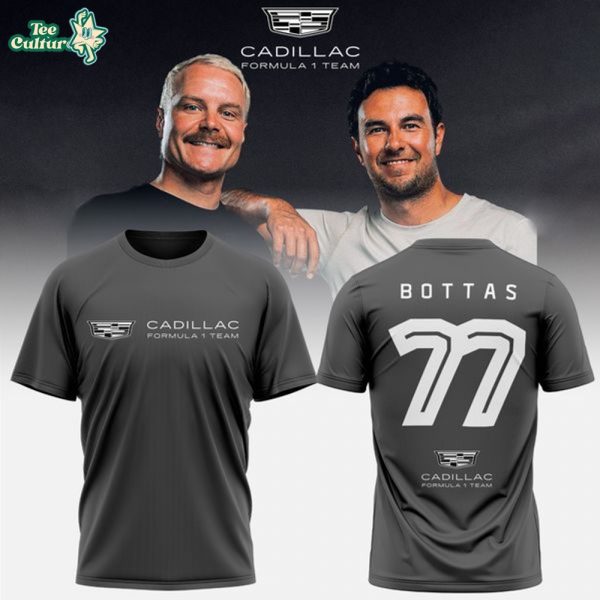 Valtteri Bottas Cadillac Hoodie (Gray)