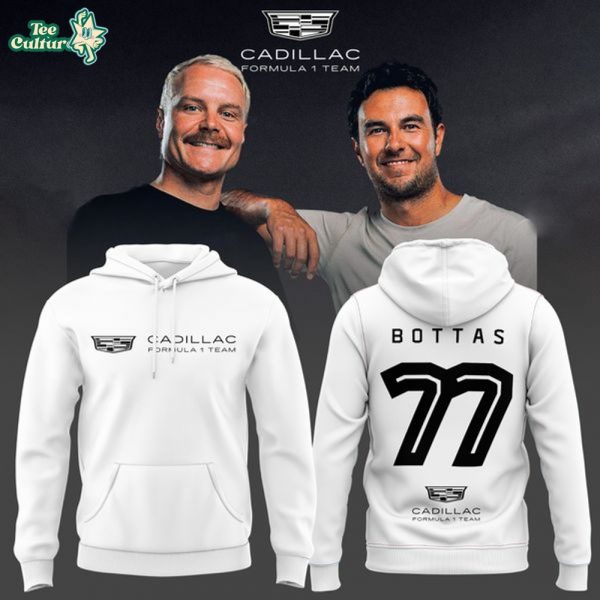 Valtteri Bottas Cadillac Hoodie (White)