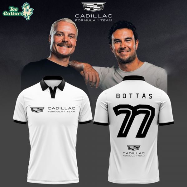Valtteri Bottas Cadillac Polo (White)